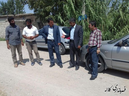 معابر روستای دشتی بخش مرکزی در دستور شن ریزی قرار گرفت