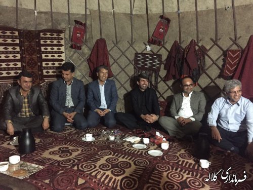 بازدید مدیرکل امور روستایی گلستان از روستاهای کلاله