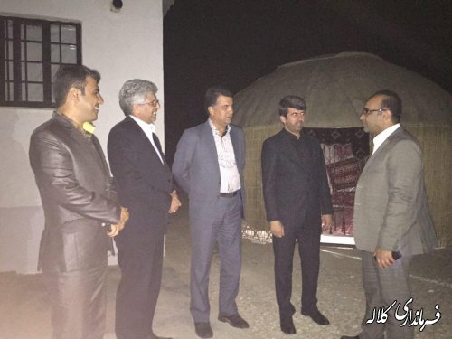 بازدید مدیرکل امور روستایی گلستان از روستاهای کلاله