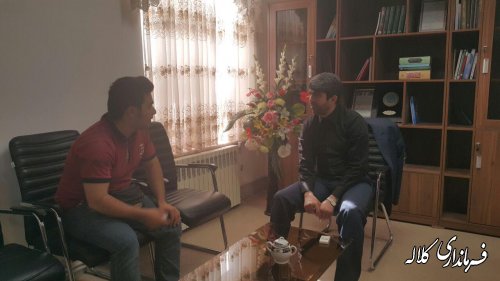 ملاقات عمومی فرماندار کلاله تشکیل شد