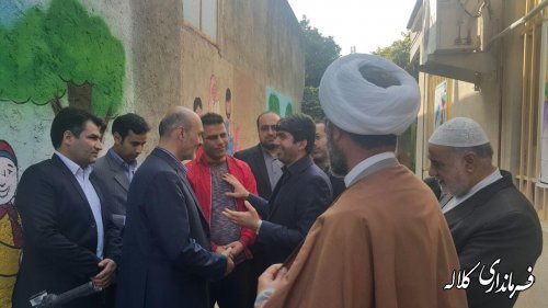 بازدید معاون فنی بنیاد برکت از مجتمع دارالقرآن کریم کلاله