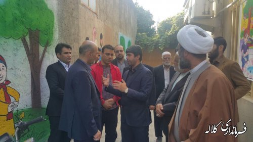 بازدید معاون فنی بنیاد برکت از مجتمع دارالقرآن کریم کلاله