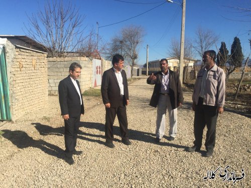 معابر روستای پیروز آباد دهستان کنگور بخش مرکز شن ریزی شد