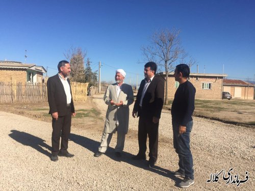 معابر روستای مجاور دهستان کنگور بخش مرکزی شن ریزی وبهسازی شد