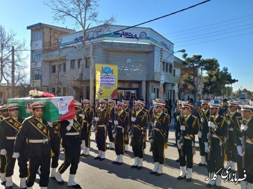 مرزبان شهید محسن پایمرد در آرامگاهش آرام گرفت