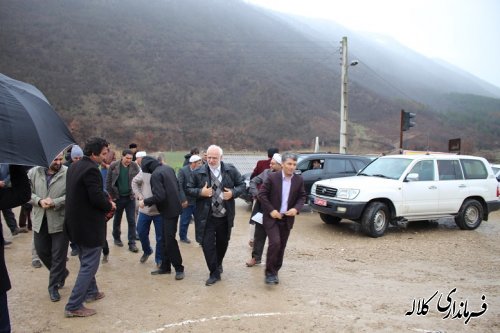 کلنگ آغاز عملیات گاز رسانی به 6 روستای بخش پیشکمر زده شد.