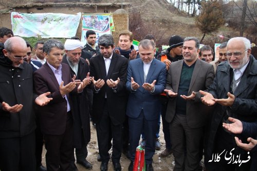 کلنگ آغاز عملیات گاز رسانی به 6 روستای بخش پیشکمر زده شد.