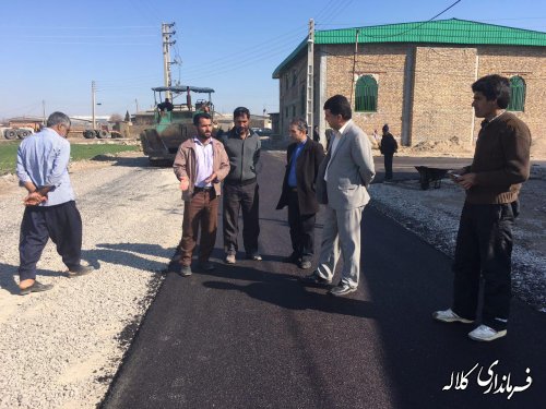 معابر روستای زابلی محله قره شور دهستان کنگور بخش مرکزی زیرسازی و آسفالت شد 