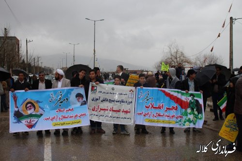 گزارش تصویری  مراسم راهپیمایی یوا... 22 بهمن ماه 95 شهر فراغی بخش پیشکمر 