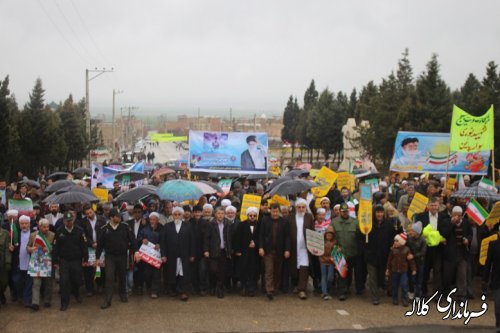 گزارش تصویری  مراسم راهپیمایی یوا... 22 بهمن ماه 95 شهر فراغی بخش پیشکمر 