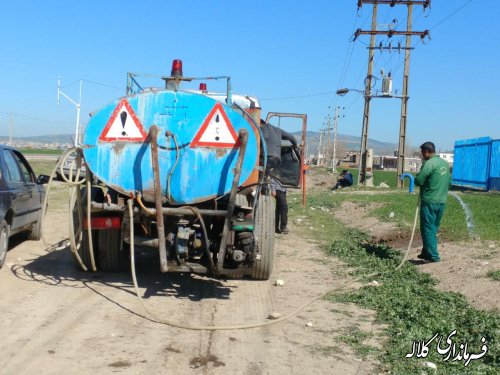 طرح نوار سبز امید کلاله اجرایی شد