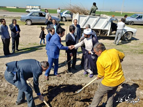 طرح نوار سبز امید کلاله اجرایی شد