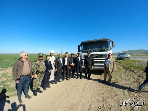 طرح نوار سبز امید کلاله اجرایی شد