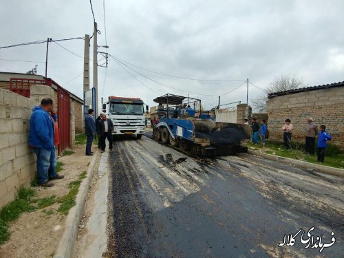 معابر روستای سد شهید چمران دهستان کنگور بخش مرکزی آسفالت شد 