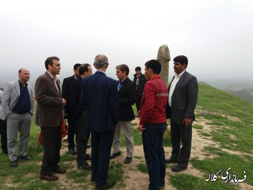  بازدید کارشناسان میراث فرهنگی از خالدنبی و روستای هدف گردشگری