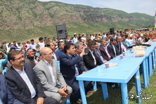 گزارش تصویر/ برگزاری مراسم جشنواره فرهنگ و اقتصاد در روستای زاو بالا بخش پیشکمر