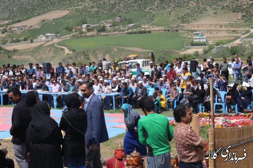 گزارش تصویر/ برگزاری مراسم جشنواره فرهنگ و اقتصاد در روستای زاو بالا بخش پیشکمر