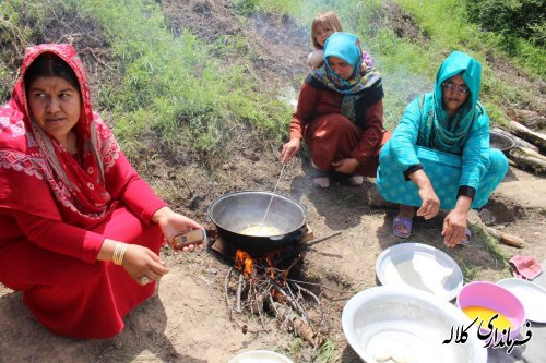 گزارش تصویر/ برگزاری مراسم جشنواره فرهنگ و اقتصاد در روستای زاو بالا بخش پیشکمر