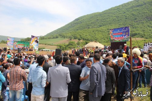 گزارش تصویر/ برگزاری مراسم جشنواره فرهنگ و اقتصاد در روستای زاو بالا بخش پیشکمر