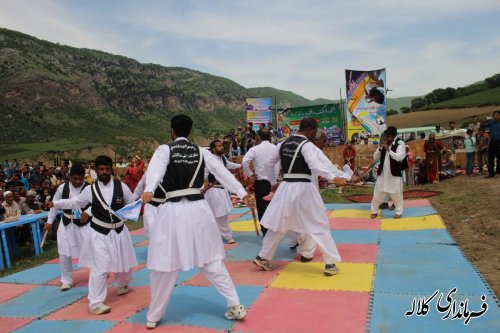 گزارش تصویر/ برگزاری مراسم جشنواره فرهنگ و اقتصاد در روستای زاو بالا بخش پیشکمر