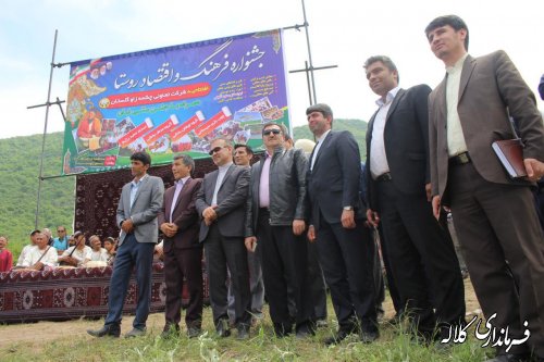 گزارش تصویر/ برگزاری مراسم جشنواره فرهنگ و اقتصاد در روستای زاو بالا بخش پیشکمر