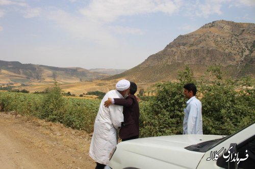 مشارکت مردم دو روستای زاو بالا و پایین در اجرای عملیات زیرسازی و شن ریزی مسیر تفرجگاه چشمه زاو