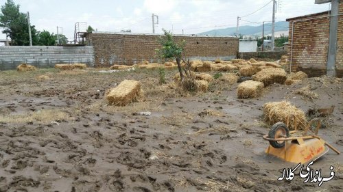 بازدید مسئولین استانی از نقاط بحران زده کلاله / اوج بحران در کلاله 