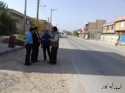 زیرسازی و آسفالت معابر روستای قوجمز دهستان آقسو در دستور کار قرار گرفت