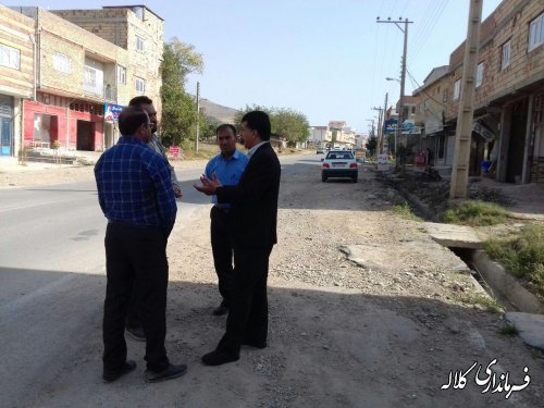 زیرسازی و آسفالت معابر روستای قوجمز دهستان آقسو در دستور کار قرار گرفت