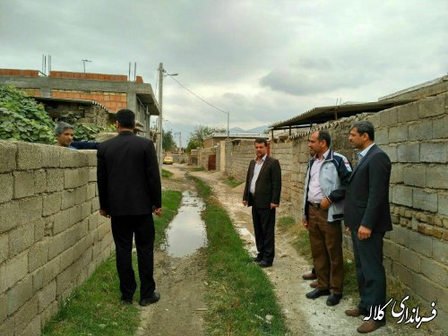 معابر روستای کوسه بخش مرکزی در دستور کار زیرسازی وبتن ریزی قرار گرفت