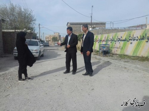 معابر ر روستای طوقه بخش مرکزی در دستور کار  زیرسازی و آسفات قرار گرفت