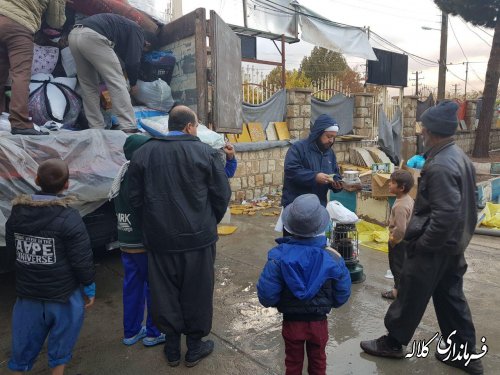 گزارش تصویری /توزیع اقلام اهدایی مردم نوع دوست بخش پیشکمر در  روستاهای شهرستان نوار مرزی ثلاث باباجانی