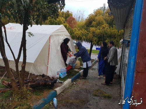 گزارش تصویری /توزیع اقلام اهدایی مردم نوع دوست بخش پیشکمر در  روستاهای شهرستان نوار مرزی ثلاث باباجانی