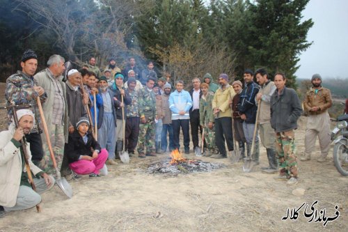 آتش سوزی جنگل های بیلی بخش پیشکمر مهار شد‌.