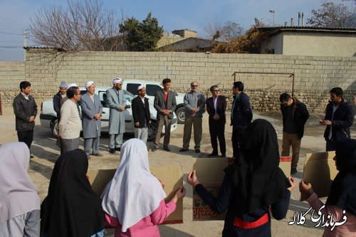 مدرسه روستای قودنه سفلی با همت خیرین و اهالی روستا ساخته می شود