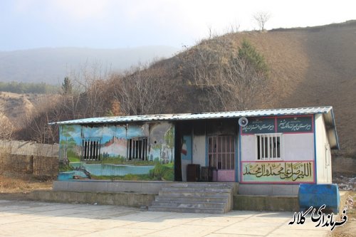 مدرسه روستای قودنه سفلی با همت خیرین و اهالی روستا ساخته می شود