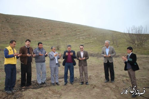 مرحله نهایی راه اندازی اولین دپوی جمع آوری زباله در بخش پیشکمر کلاله