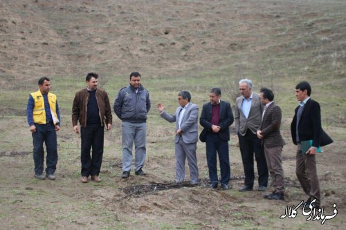 مرحله نهایی راه اندازی اولین دپوی جمع آوری زباله در بخش پیشکمر کلاله