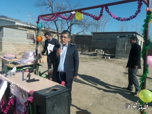 حضور بخشدار پیشکمر در جشن پیروزی انقلاب اسلامی روستای کروک پیشکمر