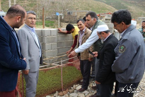 نشست بخشدار پیشکمر با اهالی روستای قره آغاچ / محوریت هفته منابع طبیعی