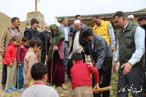 نشست بخشدار پیشکمر با اهالی روستای قره آغاچ / محوریت هفته منابع طبیعی