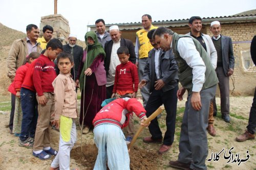 نشست بخشدار پیشکمر با اهالی روستای قره آغاچ / محوریت هفته منابع طبیعی