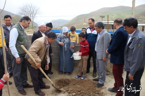 نشست بخشدار پیشکمر با اهالی روستای قره آغاچ / محوریت هفته منابع طبیعی