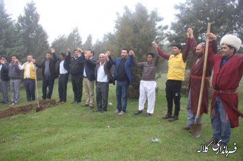 گزارش تصویری مراسم درختکاری شهر فراغی بخش پیشکمر 
