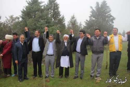 گزارش تصویری مراسم درختکاری شهر فراغی بخش پیشکمر 