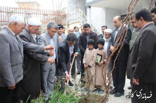 گزارش تصویری مراسم درختکاری شهر فراغی بخش پیشکمر 