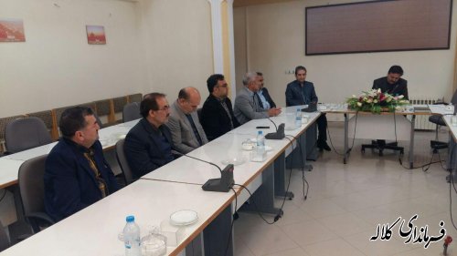 جلسه احزاب شهرستان کلاله برگزار شد