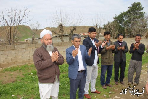 بازدید بخشدار پیشکمر از روستای شیخ لر