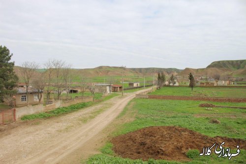 بازدید بخشدار پیشکمر از روستای شیخ لر