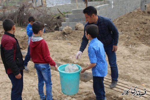 در آستانه سال نو؛طرح نهضت همگانی پاکسازی محیط روستا در بخش پیشکمر اجرا شد.